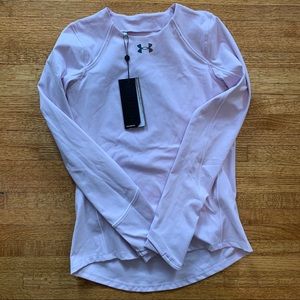 NWT Under Armour long sleeve light purple size S